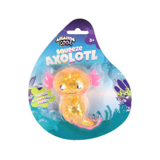 Chargez l'image dans la visionneuse de la galerie, Amazing cool squeeze axolotl assorti | 4 stuks