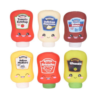 ギャラリービューアに画像をロードする, Kawaii foodies squishy sauces 10cm 6 asst | 12 stuks