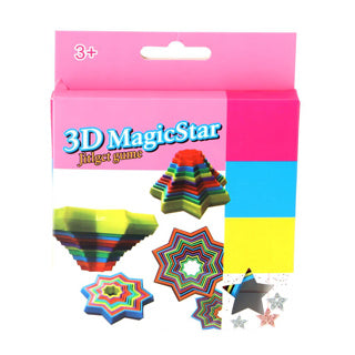 Cargue la imagen en el visor de la galería, Fidget magic star 3d assorti | 5 stuks