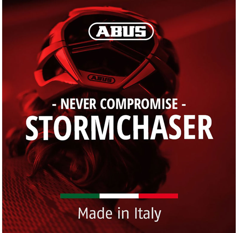 Load image into Gallery viewer, Abus Helm Stormchaser ACE polar white M 54-58cm