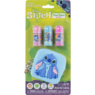 Afbeelding laden in galerijviewer, Stitch lipbalsem 3 stuks tasje en sleutelhanger | 6 stuks