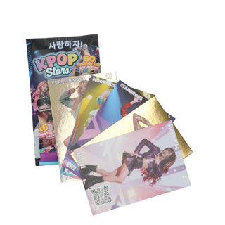 ギャラリービューアに画像をロードする, Kpop stars photo cards 6 st. booster | 12 stuks