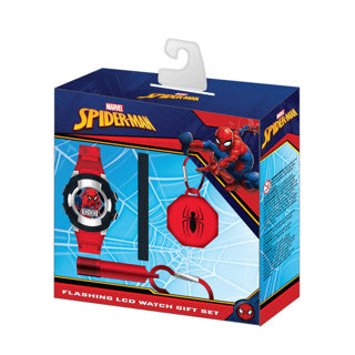 Load image into Gallery viewer, Accutime spiderman horloge cadeau set