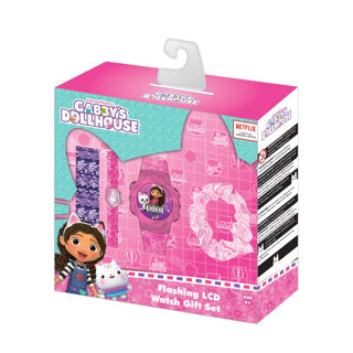 Chargez l'image dans la visionneuse de la galerie, Accutime gabby's dollhouse horloge cadeau set