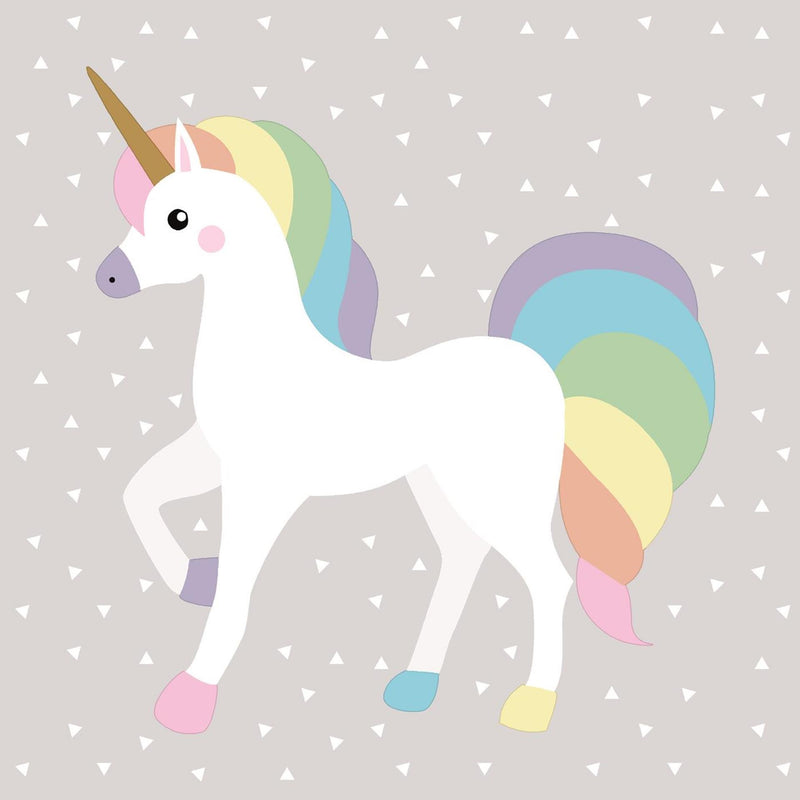 Laden Sie das Bild in Galerie -Viewer, Papstar servetten unicorn 3-laags 33x33cm