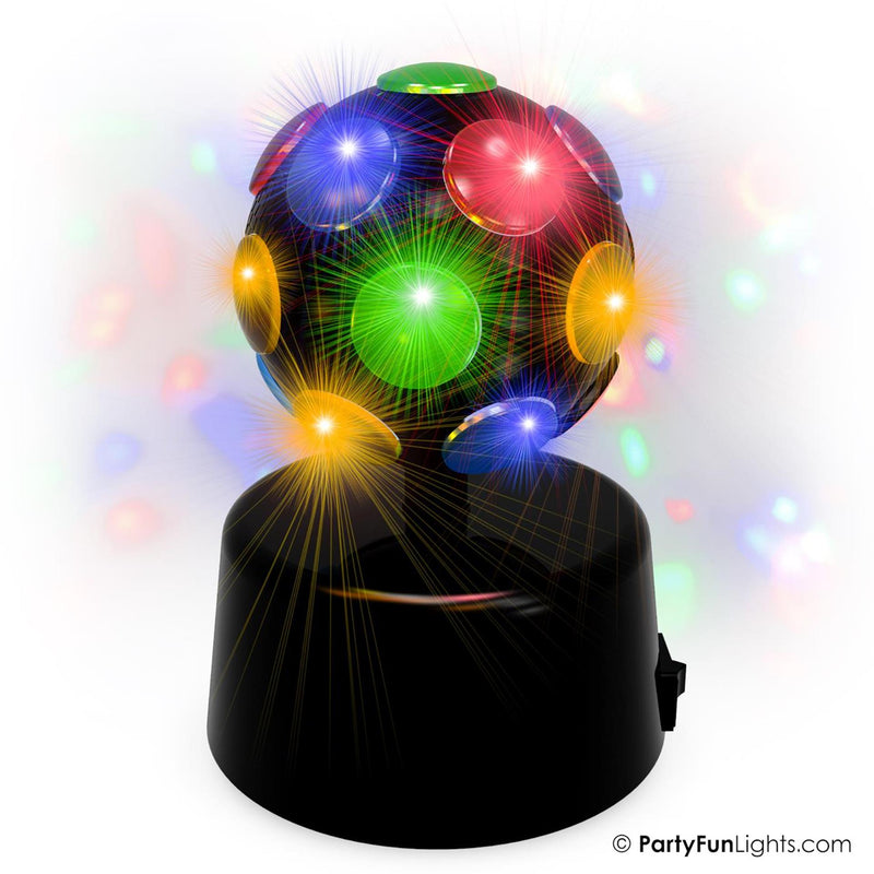 Chargez l'image dans la visionneuse de la galerie, Partyfun lights partyfunlights - discolamp - multi-color party light - werkt op batterijen - werkt op usb - roterend