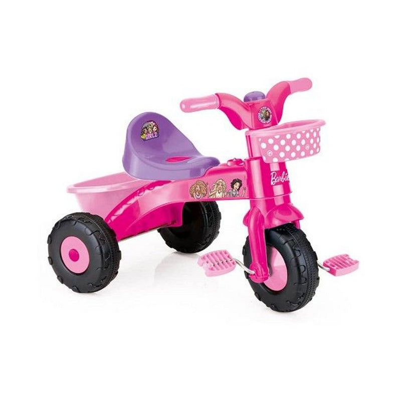 Load image into Gallery viewer, Dolu barbie driewieler roze