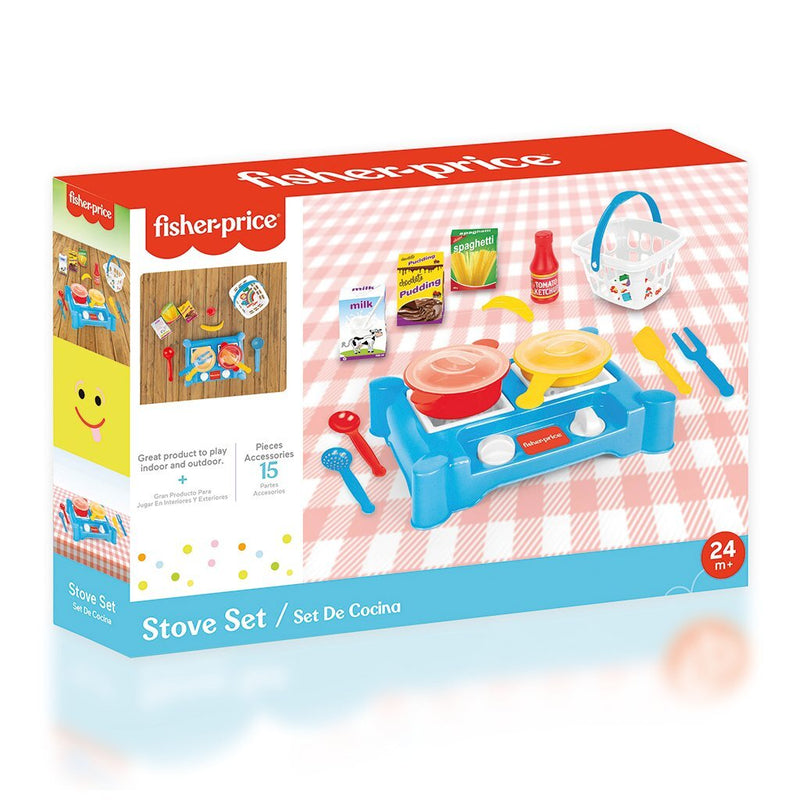 Load image into Gallery viewer, Dolu fisher price fornuis speelset