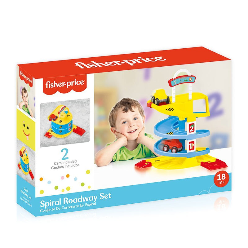 Laden Sie das Bild in Galerie -Viewer, Dolu fisher price spiraal auto speelset