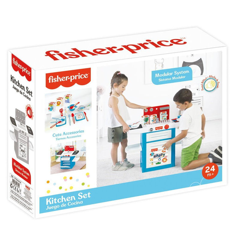 Load image into Gallery viewer, Dolu fisher price keuken speelset + geluid