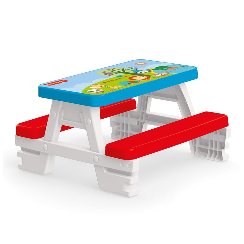 Laden Sie das Bild in Galerie -Viewer, Dolu fisher price picknicktafel rood wit blauw