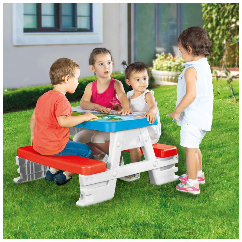 Laden Sie das Bild in Galerie -Viewer, Dolu fisher price picknicktafel rood wit blauw