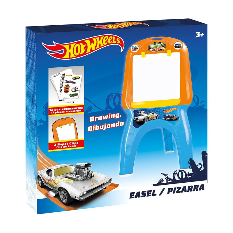Load image into Gallery viewer, Dolu hot wheels tekenbord blauw oranje