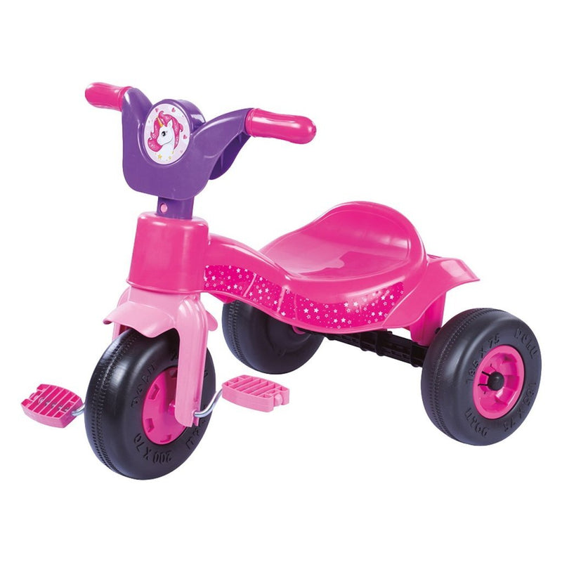 Load image into Gallery viewer, Dolu eenhoorn trike driewieler roze 42x60x49 cm