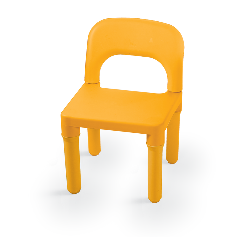 Afbeelding laden in galerijviewer, Dolu kinder tafel met 2 stoelen turquoise geel