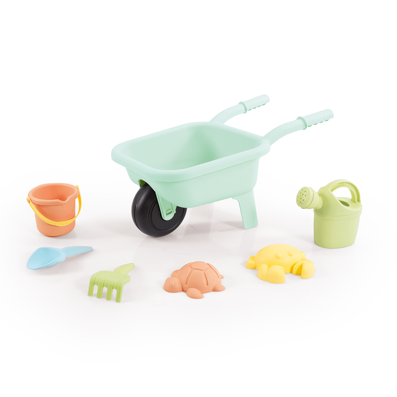 Cargue la imagen en el visor de la galería, Dolu kruiwagen met strandset zandbakset inclusief accessoires