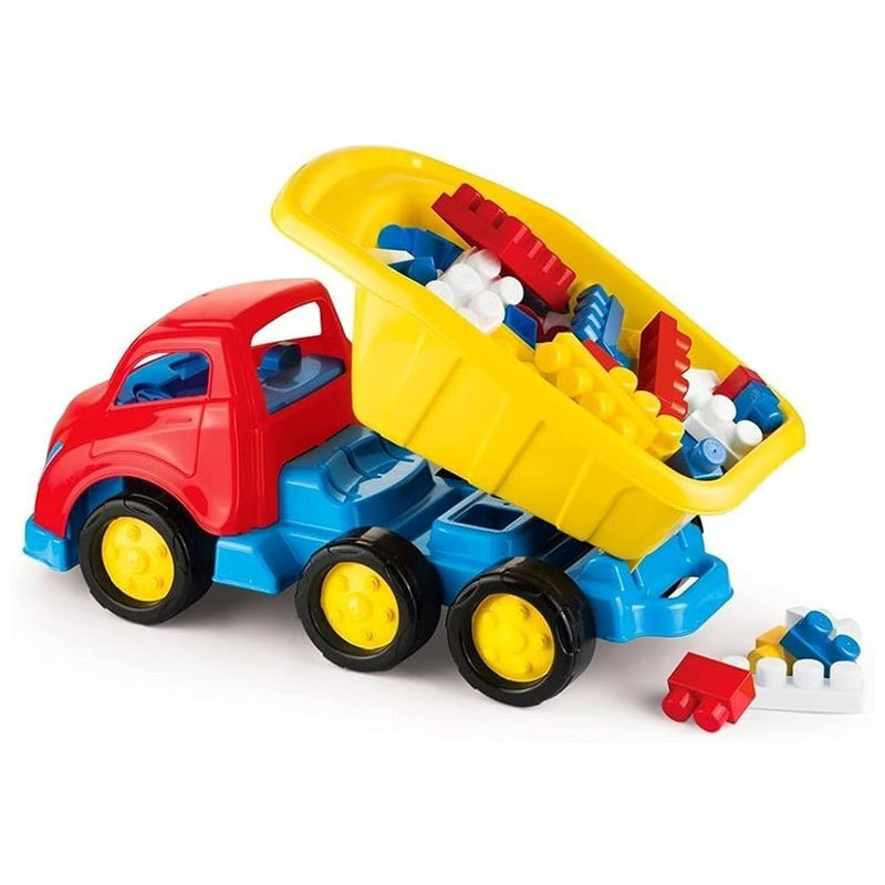 Load image into Gallery viewer, Dolu jumblocks met maxi truck 50-delig