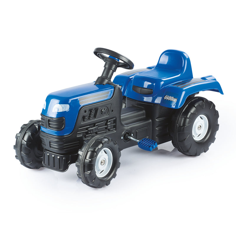Load image into Gallery viewer, Dolu traptractor met claxon blauw zwart???????