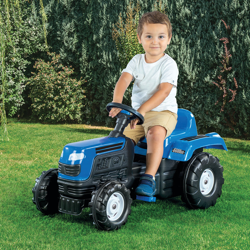 Load image into Gallery viewer, Dolu traptractor met claxon blauw zwart???????