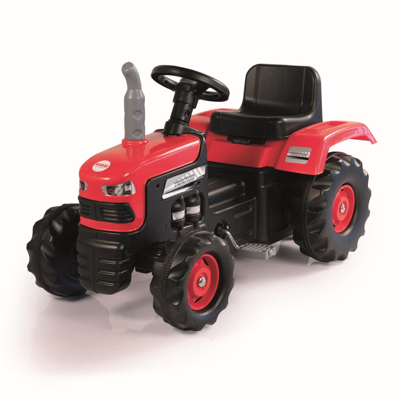 Load image into Gallery viewer, Dolu traptractor met claxon rood zwart