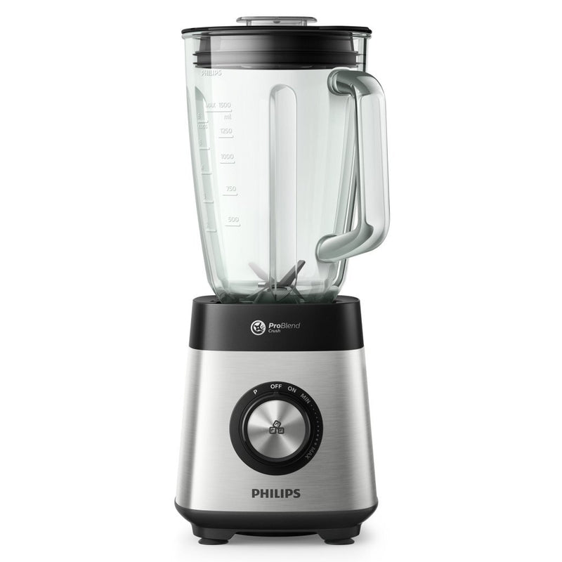 Laden Sie das Bild in Galerie -Viewer, Philips HR3571 90 ProBlend 5000 Bleder 2L RVS Zwart