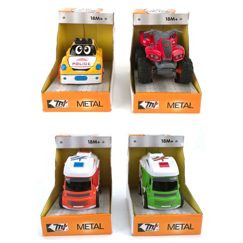 Laden Sie das Bild in Galerie -Viewer, Basic minyore die-cast voertuig