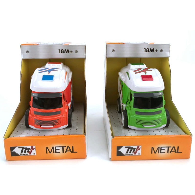 Laden Sie das Bild in Galerie -Viewer, Basic minyore die-cast voertuig