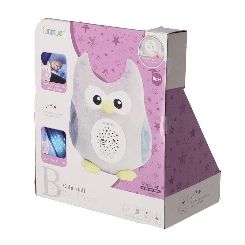 Load image into Gallery viewer, Overige merken knuffelprojector uil + licht en geluid