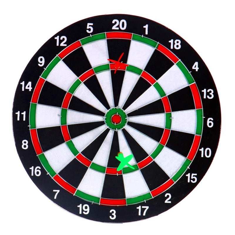 Load image into Gallery viewer, Overige merken dartboard tweezijdig + 6 pijlen 37 cm