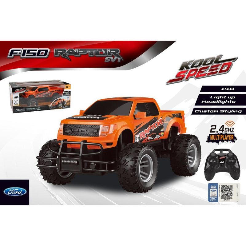 Load image into Gallery viewer, Kool speed rc ford f150 raptor 1:18 + licht