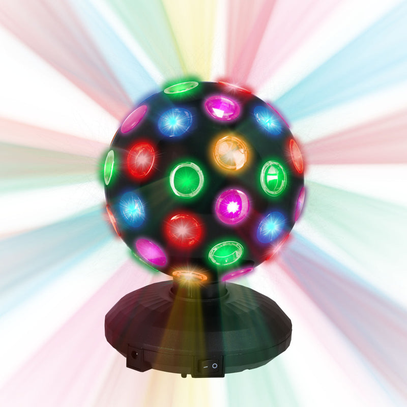 Load image into Gallery viewer, Overige merken party time led discobal 12,5 cm zwart