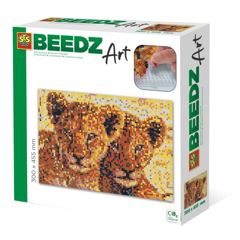 Load image into Gallery viewer, SES Creative BEEDZ Art Leeuwen welpen