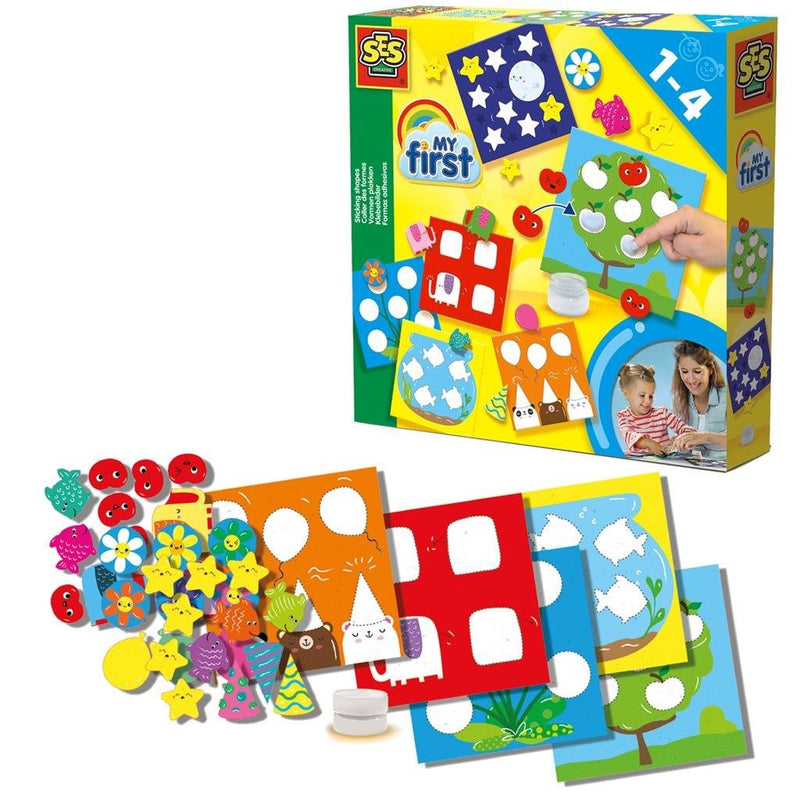 Load image into Gallery viewer, SES My First - Vormen Plakken
