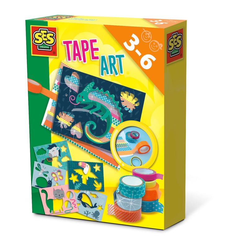 Afbeelding laden in galerijviewer, SES Creative SES Tape Art Dieren
