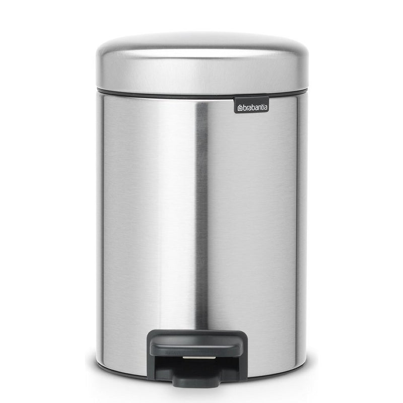 Load image into Gallery viewer, Brabantia newicon pedaalemmer 3l mat staal