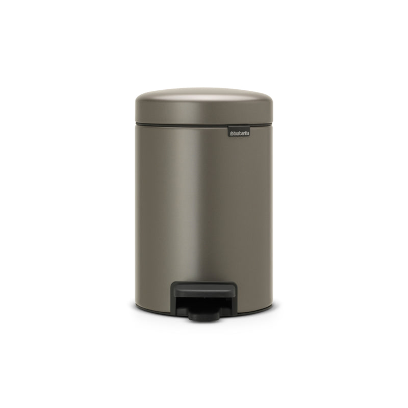 Load image into Gallery viewer, Brabantia newicon pedaalemmer 3l platinum