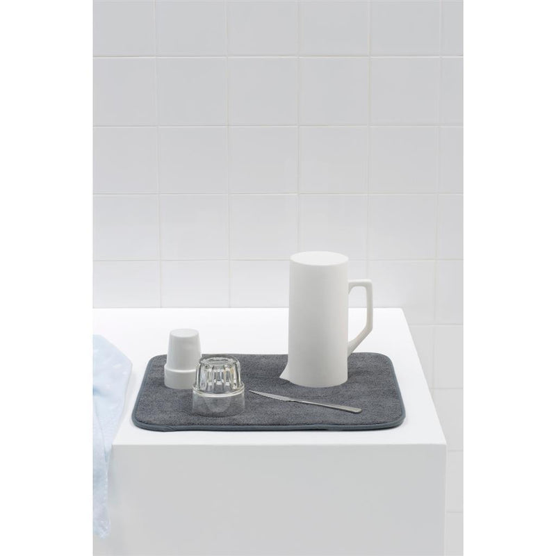Load image into Gallery viewer, Brabantia sinkside microvezel afdruipmat 47x40 cm grijs