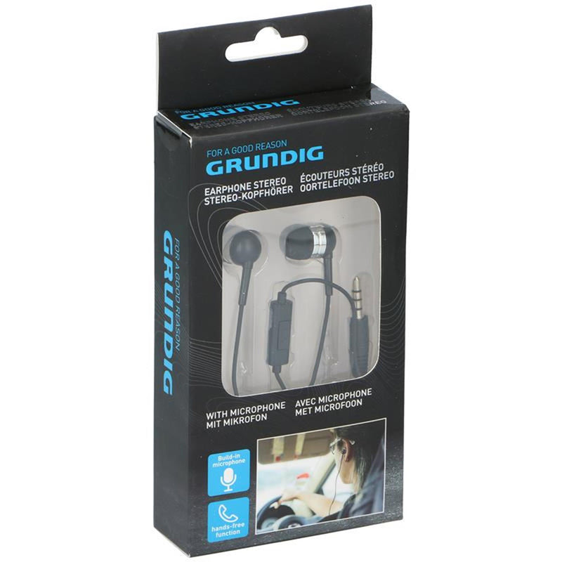 Load image into Gallery viewer, Grundig oordopjes (oortjes)met microfoon