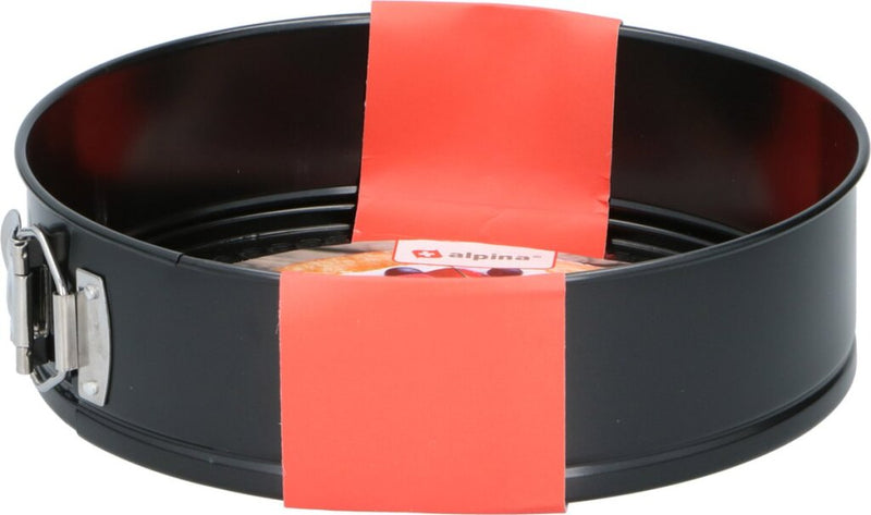 Load image into Gallery viewer, Alpina springvorm metaal oslash; 24 x 7 cm zwart