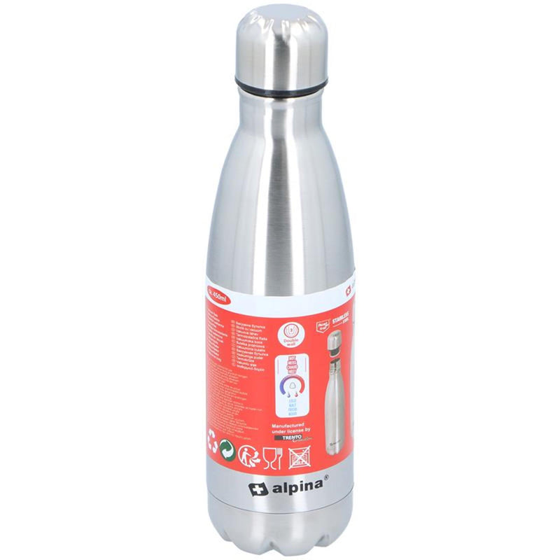 Afbeelding laden in galerijviewer, Alpina thermosfles rvs 470ml