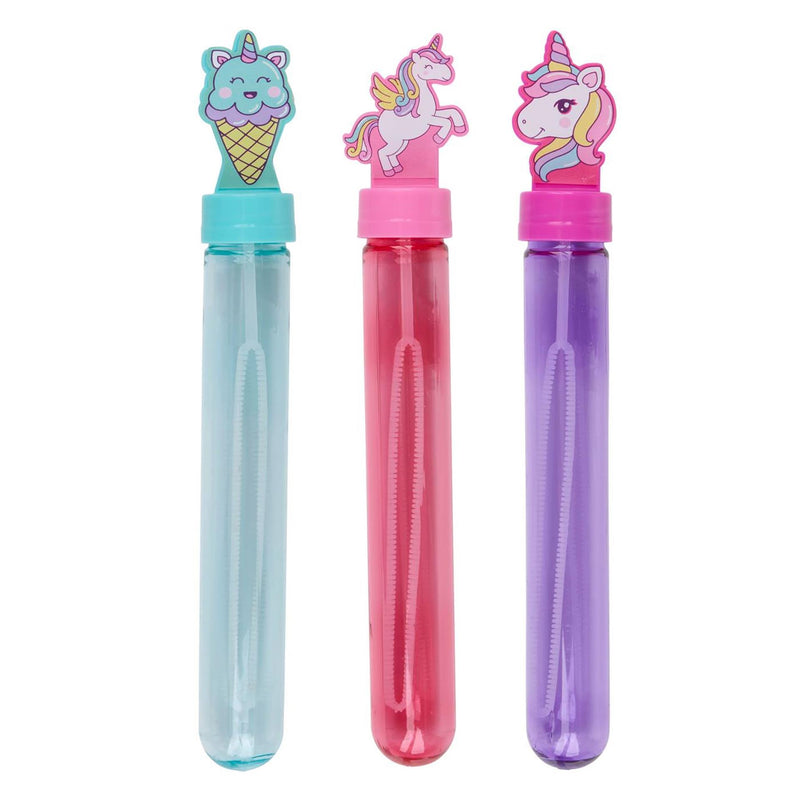 Afbeelding laden in galerijviewer, Eddy toys bellenblaas unicorn set 3 stuks - bellenblaas eenhoorn met bellenblaas stokje unicorn - bellenblaas flesjes voor kinderen - bellenblaas meisjes traktatie