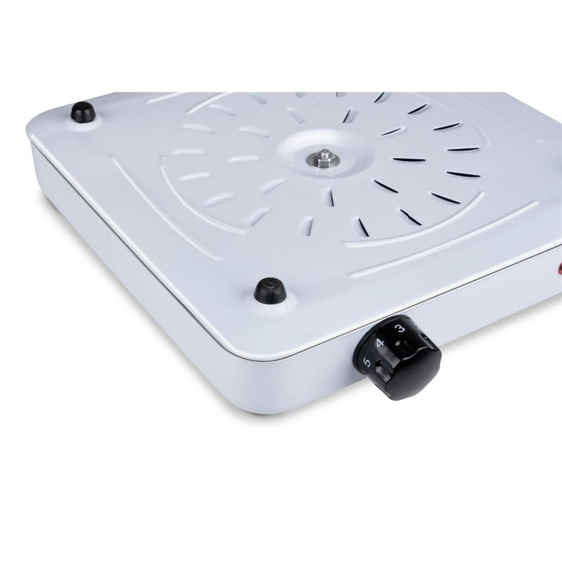 Load image into Gallery viewer, Alpina 1-pits elektrische kookplaat 1500w zwart wit