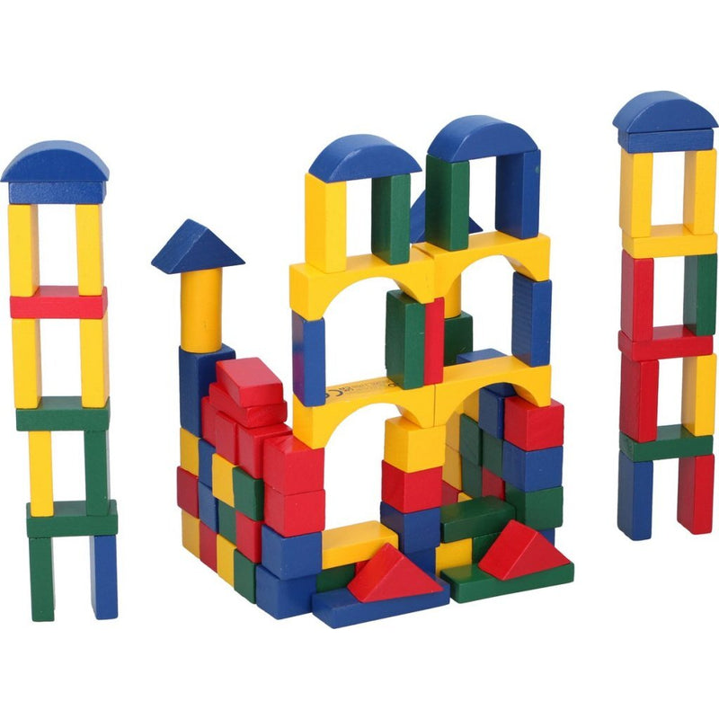 Load image into Gallery viewer, Marionette wooden toys blokkenton met houten blokken 100 stuks
