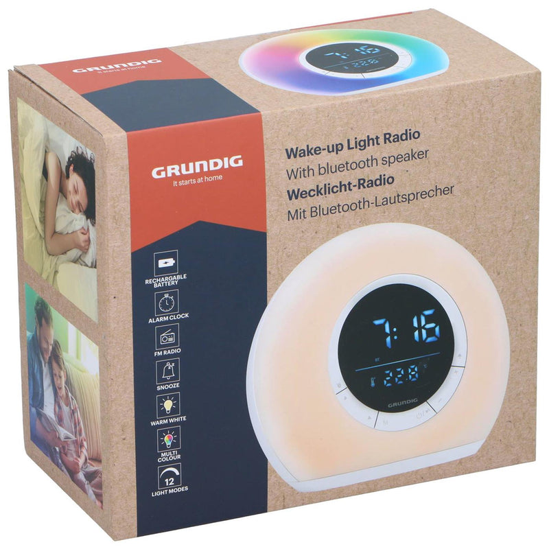 ギャラリービューアに画像をロードする, Grundig wekkerradio wake-up light met bluetooth speaker