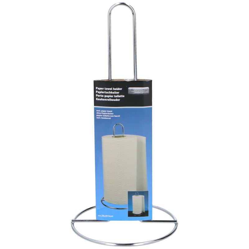 Load image into Gallery viewer, Basic keukenrolhouder 28 cm rvs