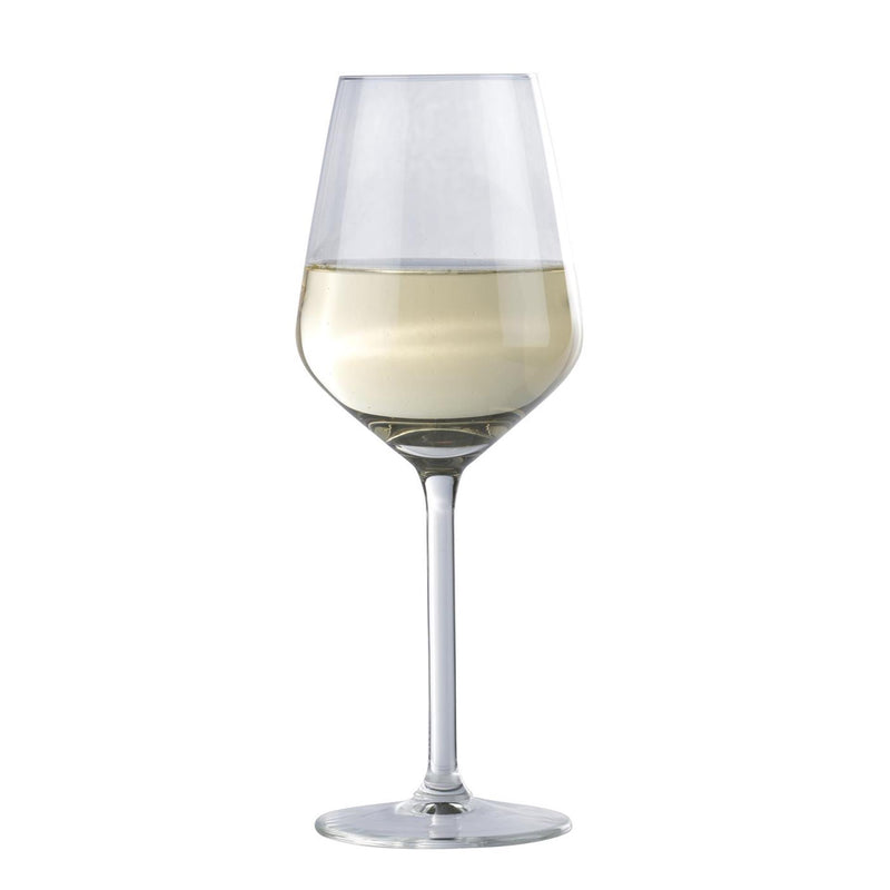 Laden Sie das Bild in Galerie -Viewer, Alpina wijnglazen witte wijn - 6 stuks witte wijnglazen - wijnglas 37cl - wijnglazen set - glazenset voor diner - wijn glazen - helder glas