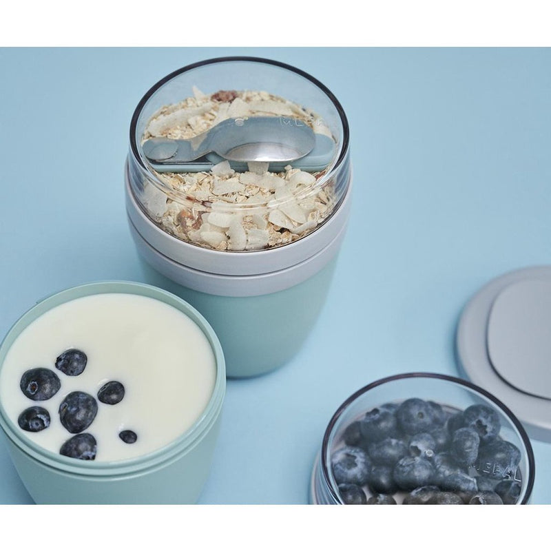 Load image into Gallery viewer, Mepal ellipse lunchpot 500 + 200 ml nordic green