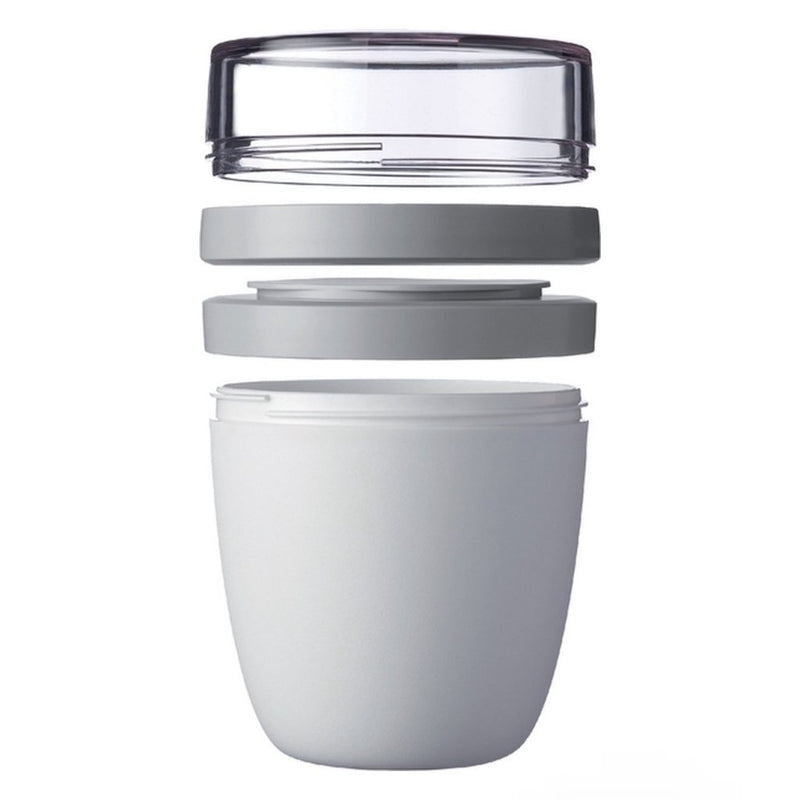 Load image into Gallery viewer, Mepal ellipse lunchpot 500+200 ml nordic white