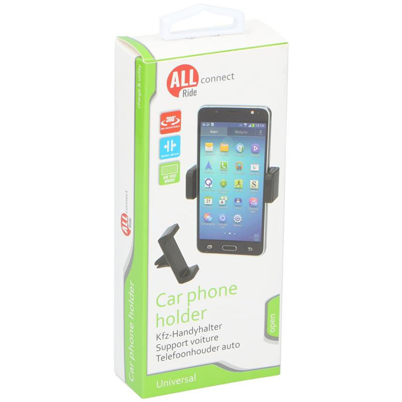 ギャラリービューアに画像をロードする, All ride universele telefoonhouder auto voor ventilatierooster 27x93x48mm