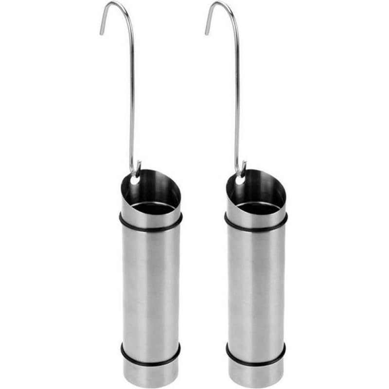 Afbeelding laden in galerijviewer, Excellent houseware waterverdampingsbakje rvs set a 2st. 20x5cm<br>